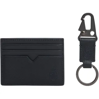 TOMMY HILFIGER Herren TH Crest CC Holder & FOB AM0AM13779 Geschenkpaket, Blau (Space Blue), Einheitsgröße, Blau (Space Blue), One Size