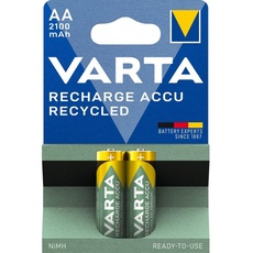 Bild von Recharge Accu Recycled Mignon AA NiMH 2100mAh, 2er-Pack (56816-101-402)