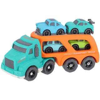 Jipy Biokunststoff-Autotransporter sortiert