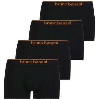 bruno banani Boxershorts »Short 2Pack Quick Access«, (2er Pack), Kontrastfarbene Details Bruno Banani schwarz