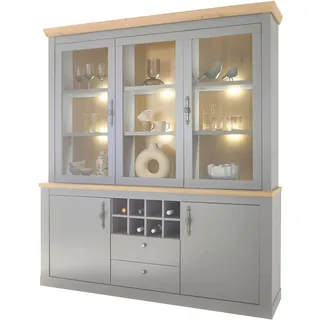 Home Affaire Buffet Chambord 183 x 206 x 44 cm Grau