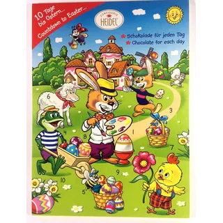 Heidel Osterkalender Ostern unter Freunden Schokoladenkalender 50 g