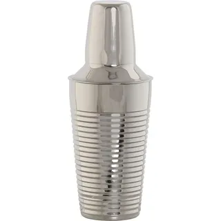 ESPRIT Home Cocktail Shaker Gold versilbert Edelstahl 9,5 x 9,5 x 22 cm