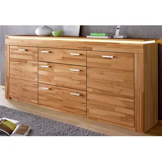 vogl möbelfabrik Sideboard 222 x 95,5 x 40 cm Beige