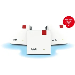 AVM FRITZ!Mesh Set 1600 3000 Mbps rot/weiß 20003111