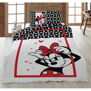 Disney Minnie Mouse Confident Bettbezug - Einzel - 135 x 200 cm - Baumwolle