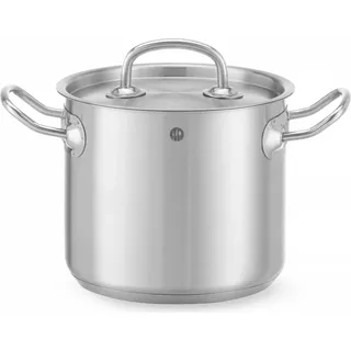 HENDI Gemüsetopf m/Deckel  Edelstahl 160x140 mm 2,8 l  Kitchen Line - Schwarz