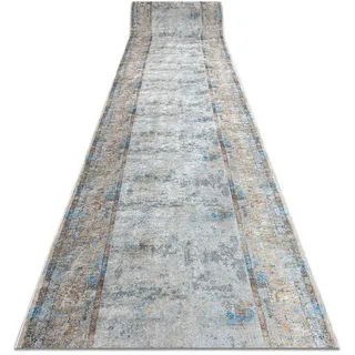 RugsX Lotus Teppichläufer 80 x 160 cm Grau/Beige