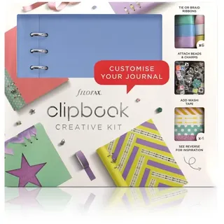 Filofax Clipbook A5 Creative Kit Vista Blau