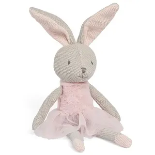 jollein 037-001-65365 Stofftier Kuscheltier Hase Kaninchen Mädchen Nola rosa