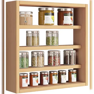 VCM Gewürzregal Esaldi S 0 x 0 x 0 cm Weiß