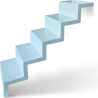 REKU Treppe Eleganz 60 5-stufig  aus Polyester Meerblau