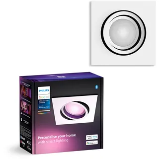 Philips Hue White & Color Ambiance Centura 1-er Pack 5,5 W GU10 weiß