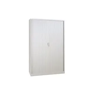 Gürkan Rollladenschrank lichtgrau 4 Fachböden 120,0 x 46,0 x 195,0 cm