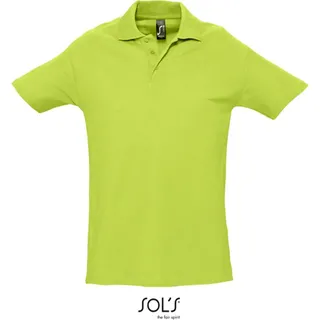 SOLs 11362 | Herren Poloshirt Spring II - Farbe: Apple Green - Größe: M - Grün