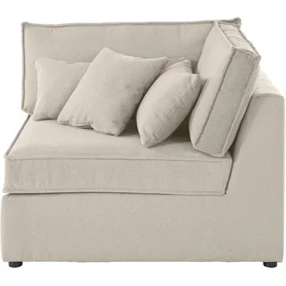 OTTO home Sofa-Eckelement »Florid« Teil eines Modulsofas, fester Sitzkomfort, auch in Cord, beige