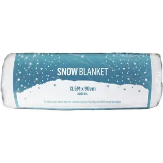 Dekorativ Schnee Decke 90CM X 13.5M Künstlich Abdeckung Weihnachten Display