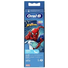 Oral-B Kids Spiderman Aufsteckbürsten - Marvel - Für Kinder ab 3 Jahren - 3er Packung