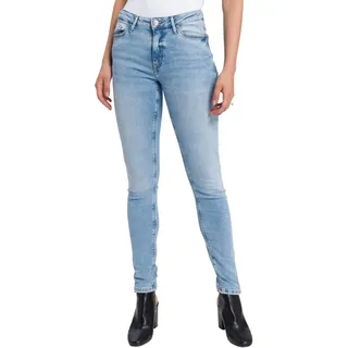 Cross Jeans Damen Jeans Alan - Skinny Fit - Blau - Light Blue W27-W34 Stretch, Größe:31W / 30L, Farbe:Light Blue 308