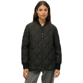 Superdry Short Quilted Liner Jacke - Black - XS