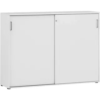 Schildmeyer MÖBELPARTNER Schiebetürenschrank 1500, 701488 lichtgrau 4 Fachböden 160,2 x 41,0 x 119,4 cm