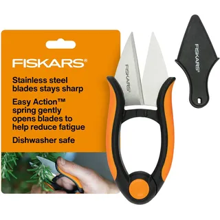 Fiskars Garden 310020-1001 Kräuterschere, 12,7 cm, Schwarz