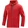 Damen Kapuzenjacke Basics Rot-Meliert 42