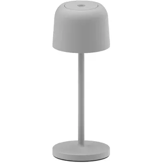 Lumisky Sophia Kabellose Tischlampe LED Warmweiß Dimmbar H20cm, Grau