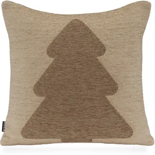 H.O.C.K. X-Mas Tree Dekokissen 40 x 40 cm Beige