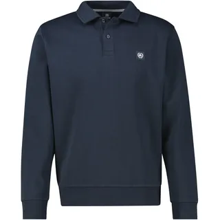 Lerros Langarm-Poloshirt » Langarm-Poloshirt in Übergrössen«, Gr. 4XL, CLASSIC NAVY, , 71654613-4XL