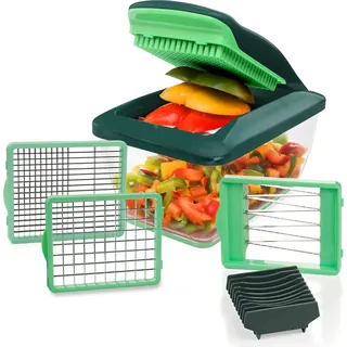 Genius Nicer Dicer Chef S Premium 7-tlg. Grün