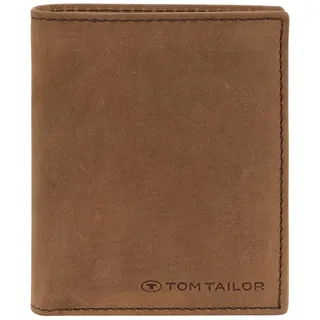 Tom Tailor Ron Geldbörse Hochformat RFID Leder Herren braun