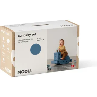 Modu Curiosity-Set - Einstiegs-Set, Balancierbrett, Schaukelpferd, Motorik Spielzeug,