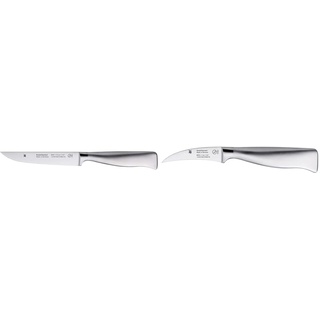 WMF Grand Gourmet Allzweckmesser 23 cm, Performance Cut, Klinge 12 cm & Grand Gourmet Tournier-/ Schälmesser 17,5 cm, Messer geschmiedet, Performance Cut, Spezialklingenstahl, Klinge 7 cm