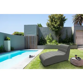 DOMO collection Soleil Relaxliege grau