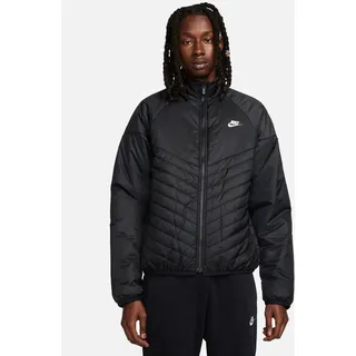 Nike Sportswear Windrunner Therma-FIT wasserabweisende Steppjacke Herren 010 black/black/sail XXL