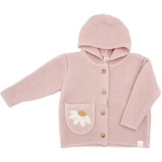 Strickjacke MAXIMO, Jungen, Gr. 86/92, champignon, Feinstrick, Obermaterial: 100% Baumwolle, normal normal, ohne Ausschnitt, Häkelkante, Strickjacken Strickjacke, Margariten-Design, weich, warm, mit Knöpfen, mit Kapuze, Baumwolle