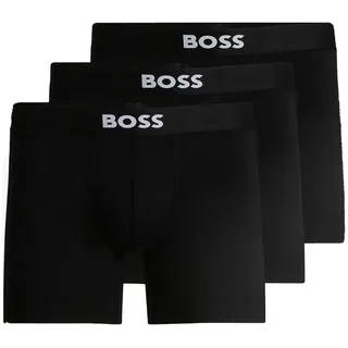 Boss Boxershorts 3 Einheiten Schwarz / Weiß S
