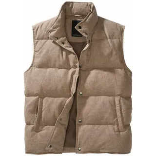 Leinen-Steppweste Aberdeen Beige 54