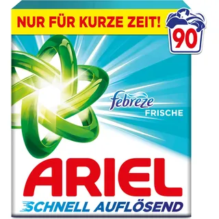 Ariel Waschmittel Pulver 5,0 kg 90 WL
