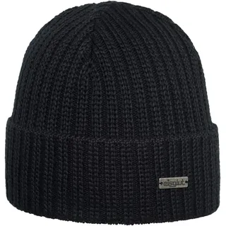Eisglut Jochen Merino Mütze Schwarz
