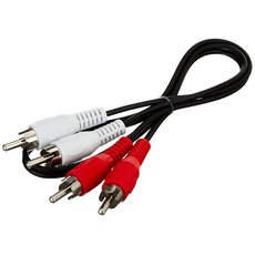 Bild Audio-Video-Kabel 2x Cinch-Stecker / 2x Cinch-Stecker 0,5m (50097)