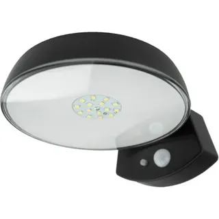 Solar-LED-Fassadenleuchte SOE-4 - Schwarz