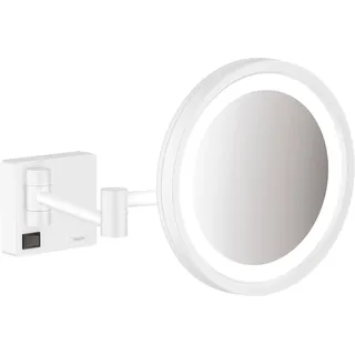 Hansgrohe AddStoris mit LED, Wandmontage, mattweiß