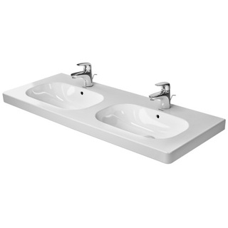 Duravit D-Code Doppelwaschtisch 120 x 49 cm (03481200002)