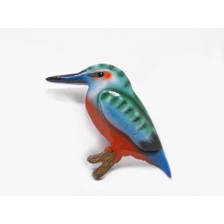 Magnet aus Holz, Eisvogel,  Tier Vogel Kühlschrankmagnete Tiere Vögel