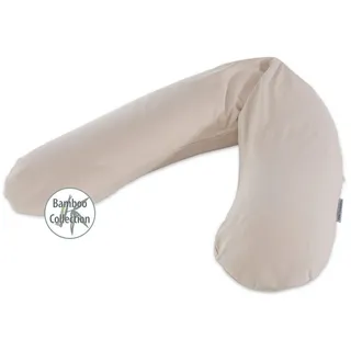 Theraline Stillkissen , Greige , Textil , 42 l , Füllung: Polystyrol , 190x40 cm , Oeko-Tex® Standard 100 , Bezug abnehmbar, Bezug waschbar, schadstoffgeprüft, mit Reißverschluss , Füttern, Stillen, Stillkissen