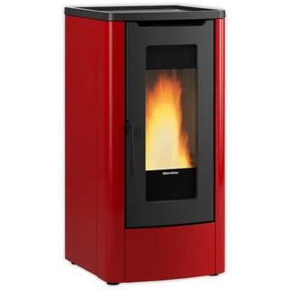Extraflame belüfteter Pelletofen | DAHIANA PLUS 5.0 EVO | 10 kW | bordeaux