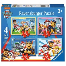 Bild Paw Patrol Puzzles in Einer Box, Mehrfarbig
