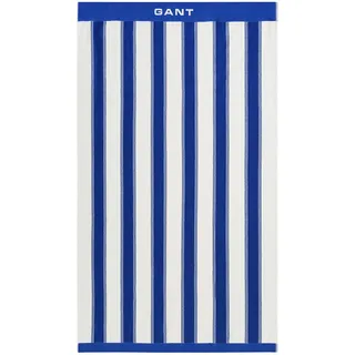 GANT Yacht Stripe Strandtuch 100 x 200 cm royalblau